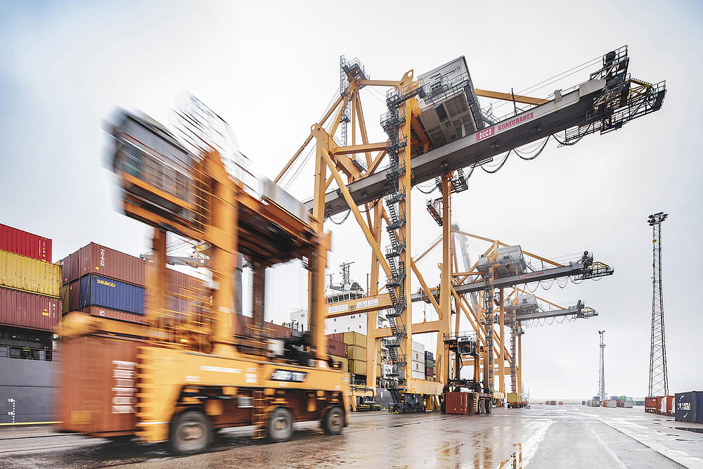 The terminal HHLA TK Estonia was integrated into the HHLA Group in 2018.