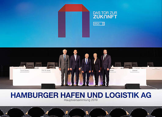 The Executive Board of HHLA and the Chairman of the Supervisory Board